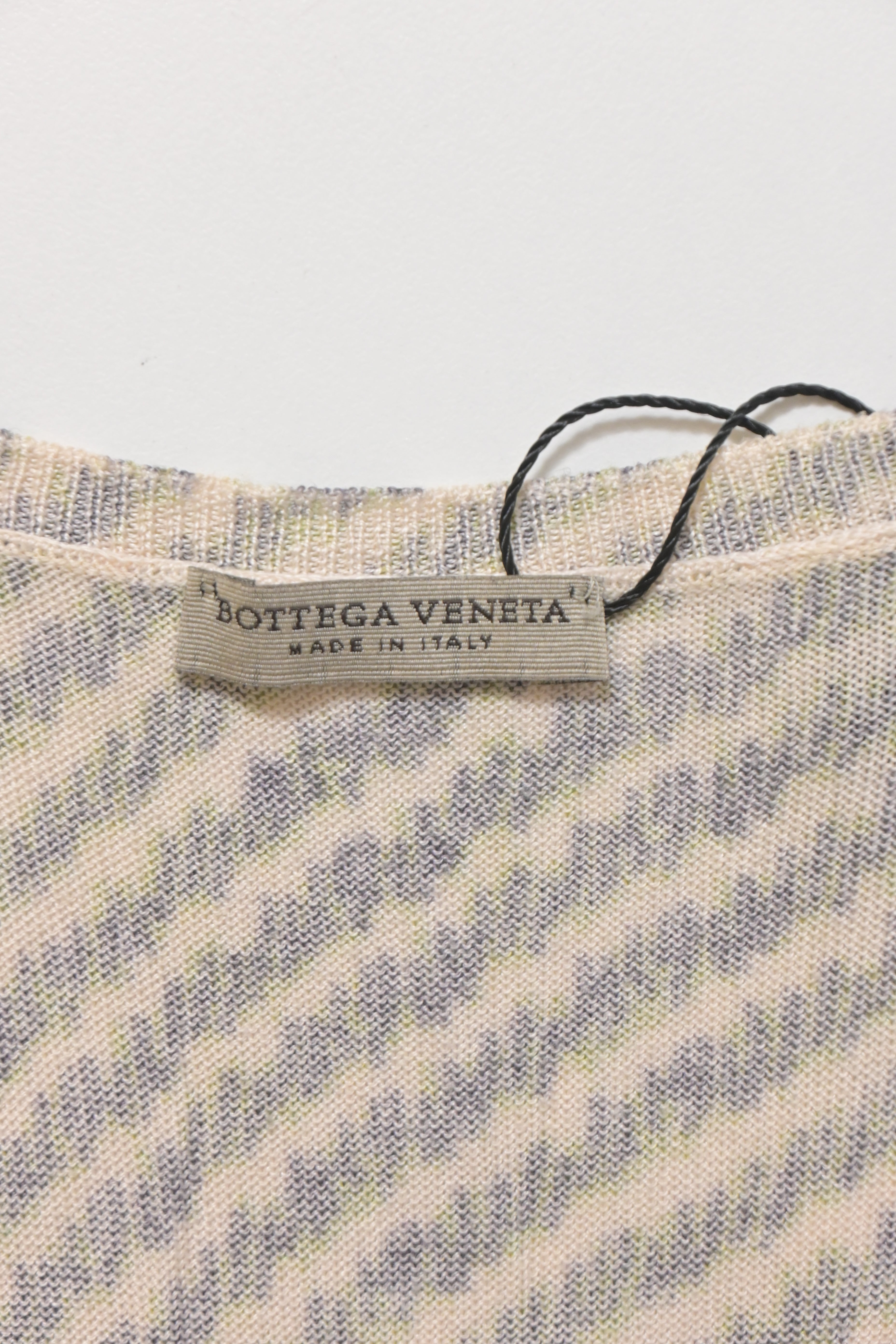 Bottega Veneta Stripe Printed Tank Top in Multicolor Silk