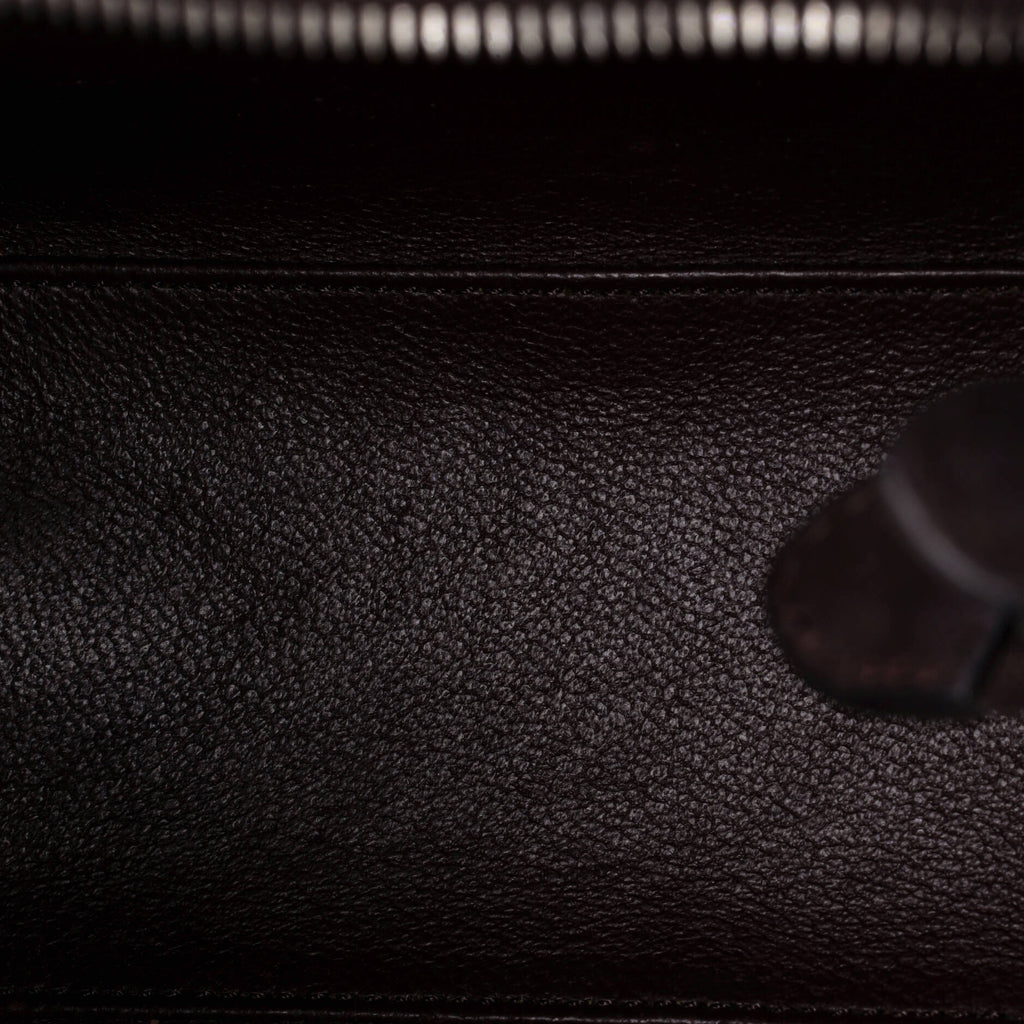 Tricolor Luggage Bag Python and Leather Nano