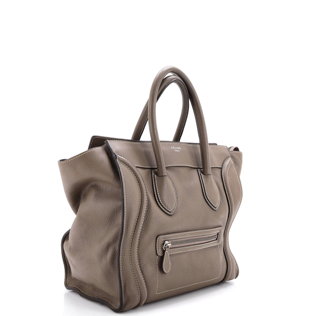 Luggage Bag Grainy Leather Mini