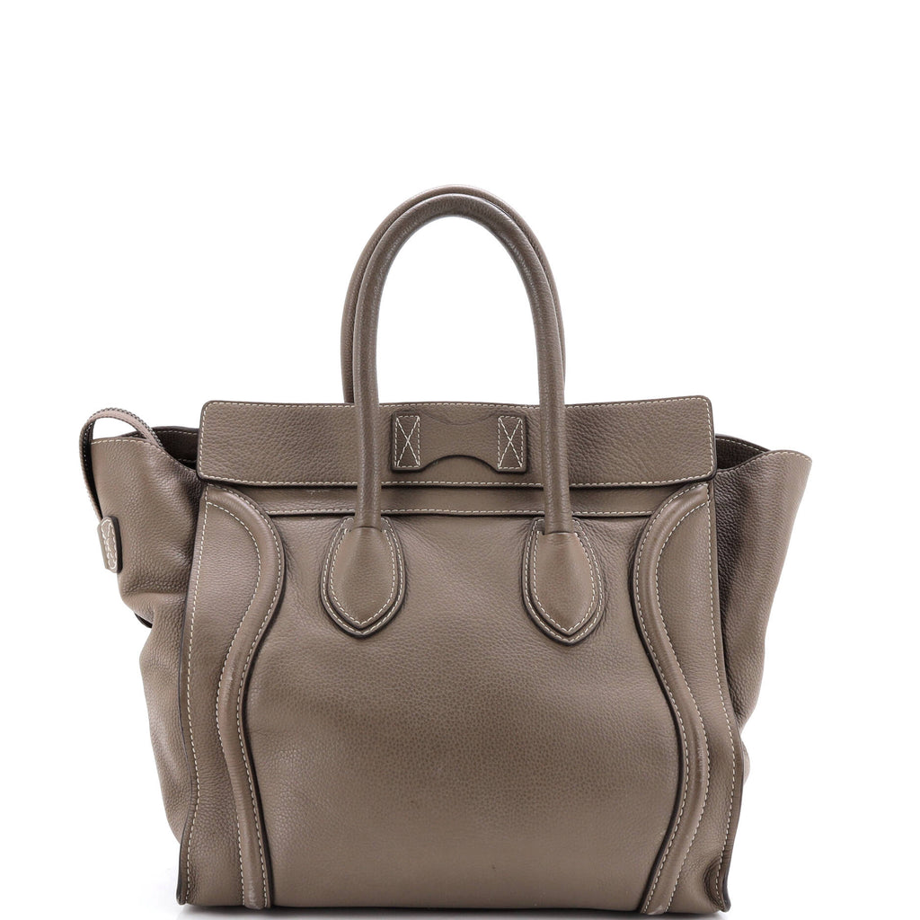 Luggage Bag Grainy Leather Mini