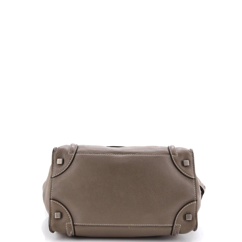 Luggage Bag Grainy Leather Mini