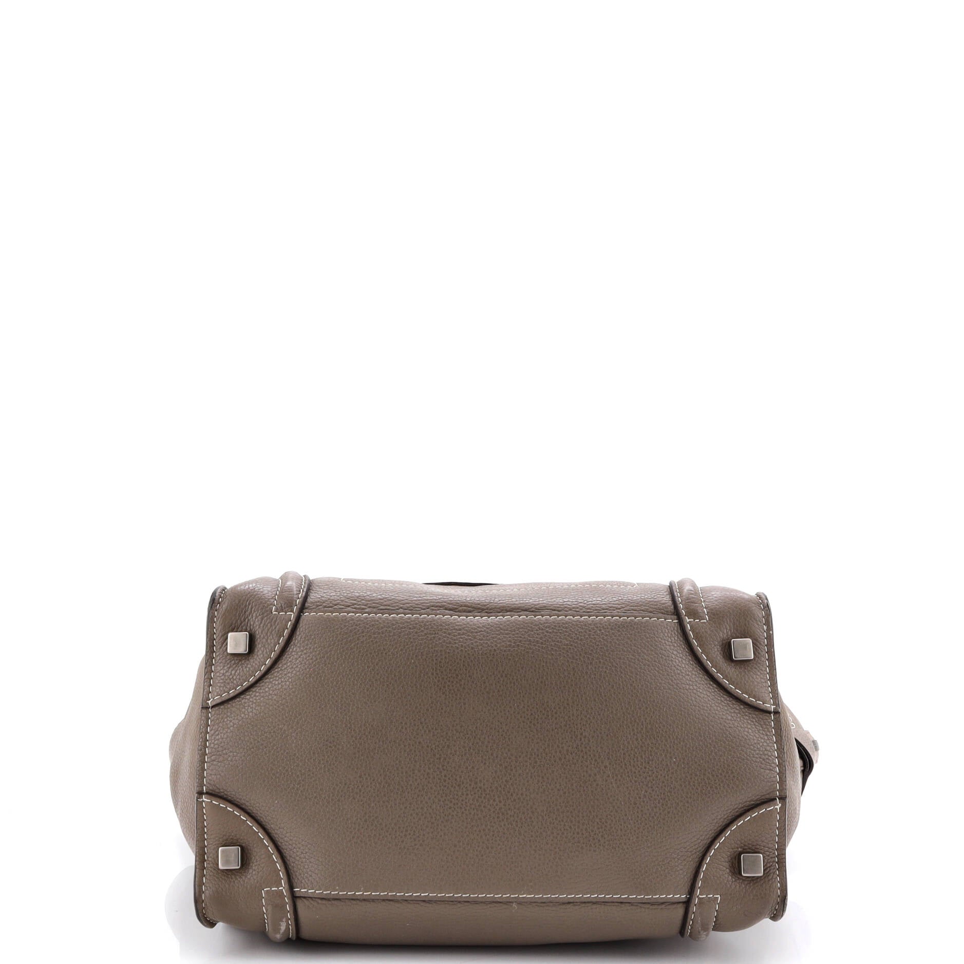 Luggage Bag Grainy Leather Mini