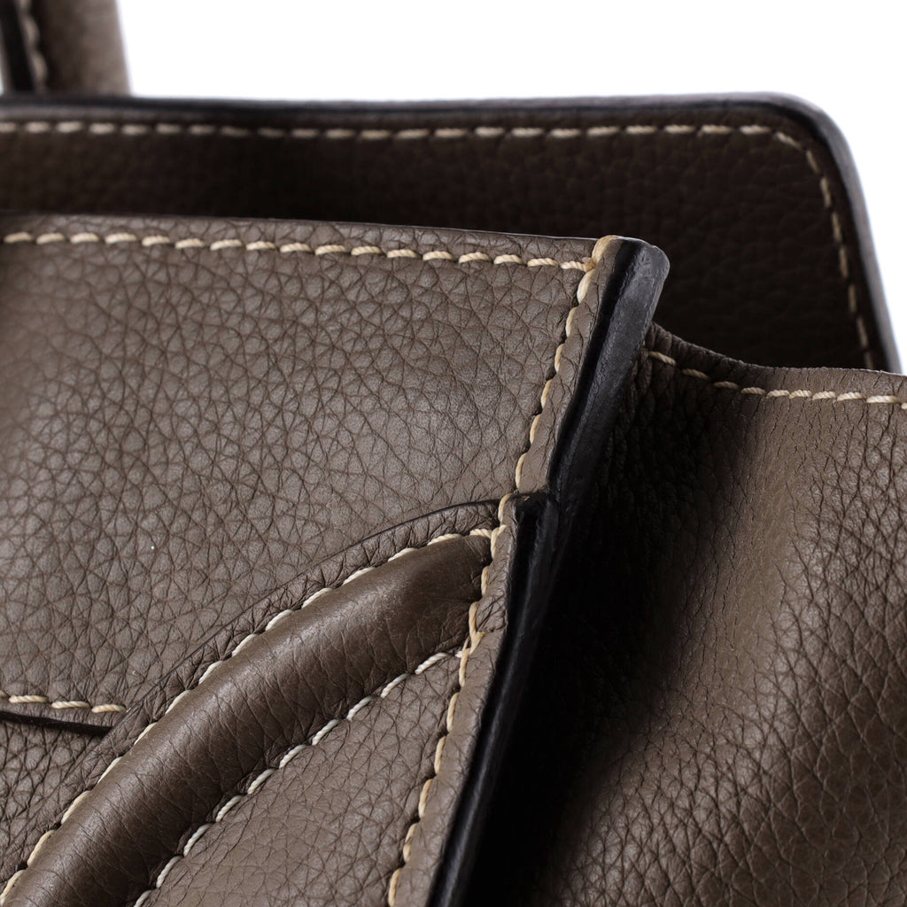 Luggage Bag Grainy Leather Mini