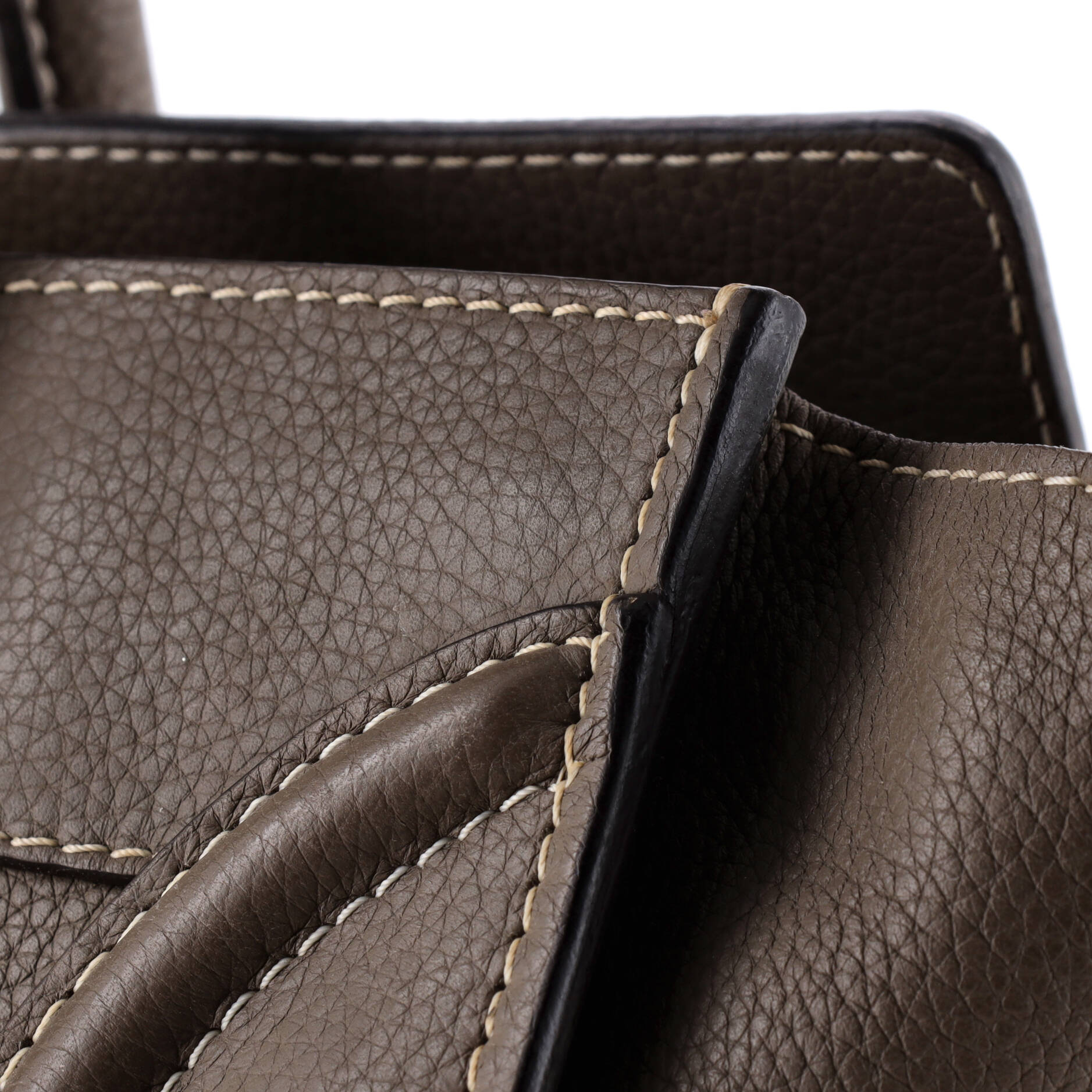 Luggage Bag Grainy Leather Mini