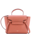 Belt Bag Textured Leather Nano