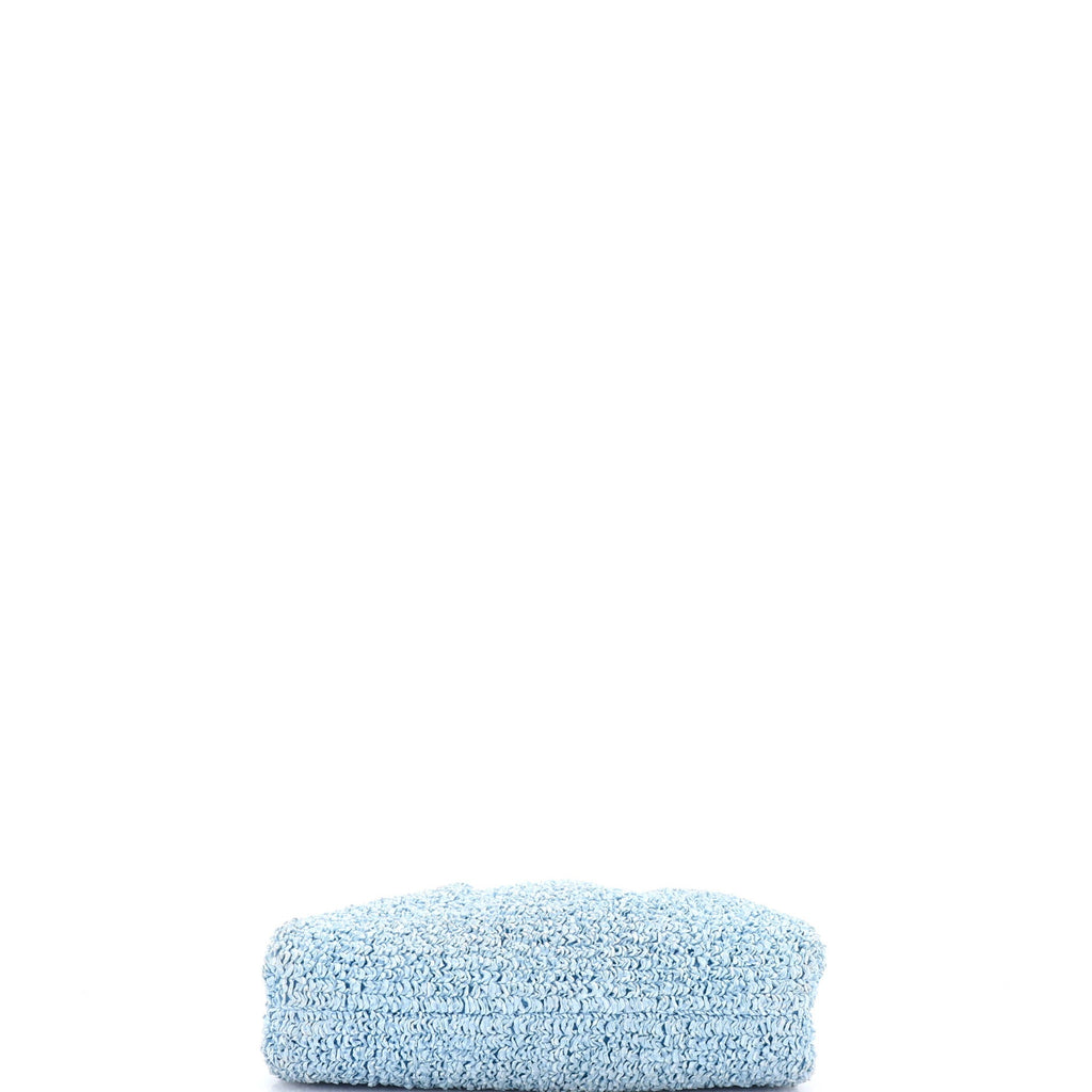 The Pouch Curly Raffia Mini