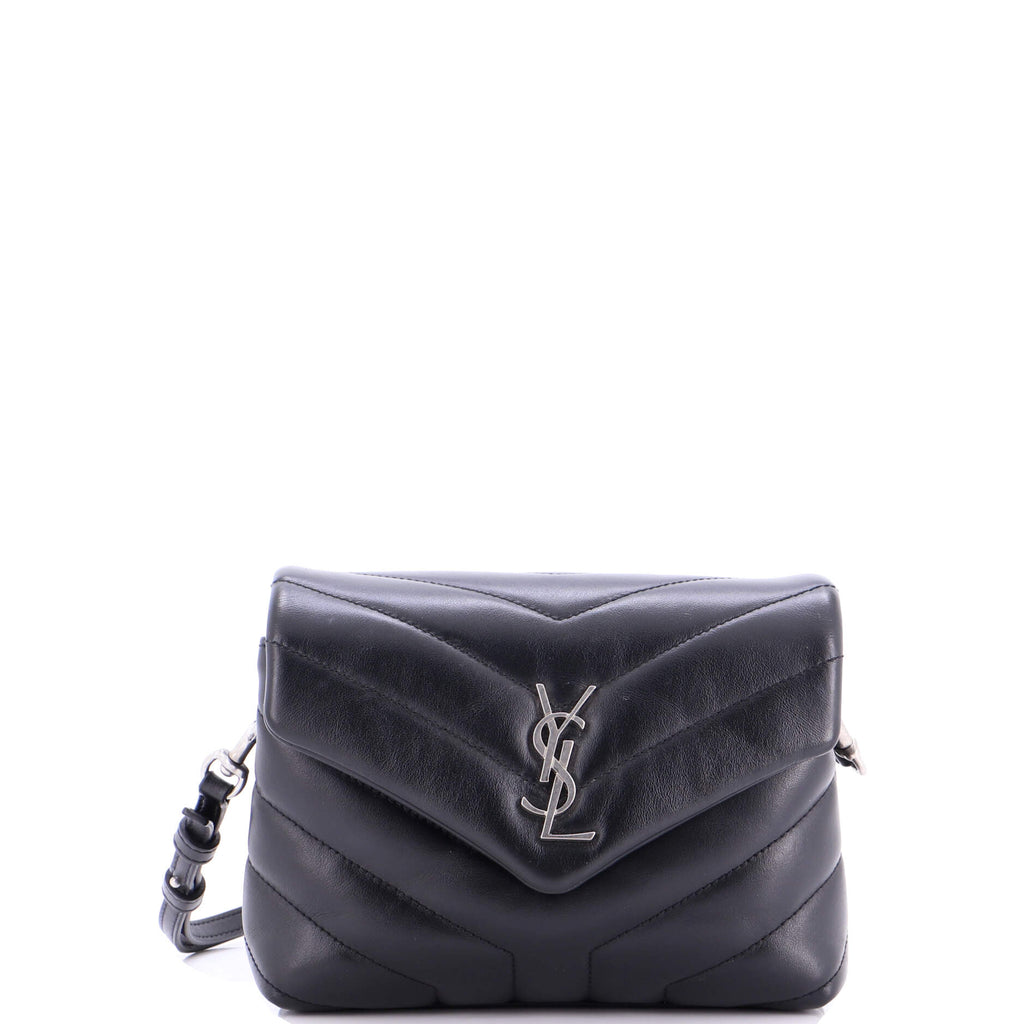 Loulou Shoulder Bag Matelasse Chevron Leather Toy