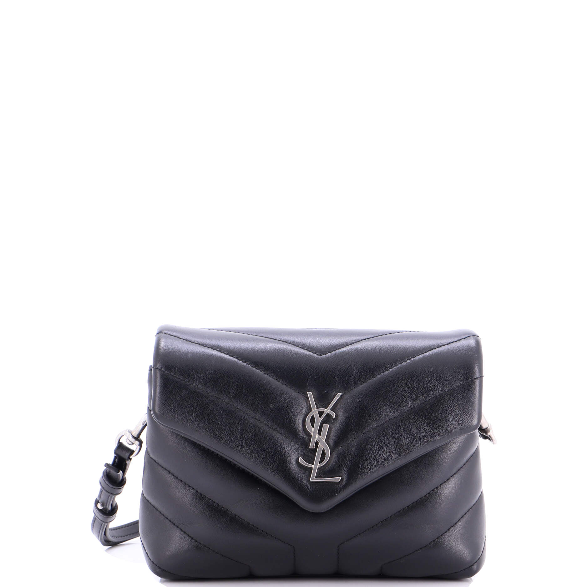 Loulou Shoulder Bag Matelasse Chevron Leather Toy