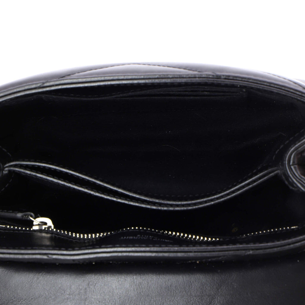 Loulou Shoulder Bag Matelasse Chevron Leather Toy