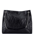 Niki Shopping Tote Matelasse Chevron Leather Large