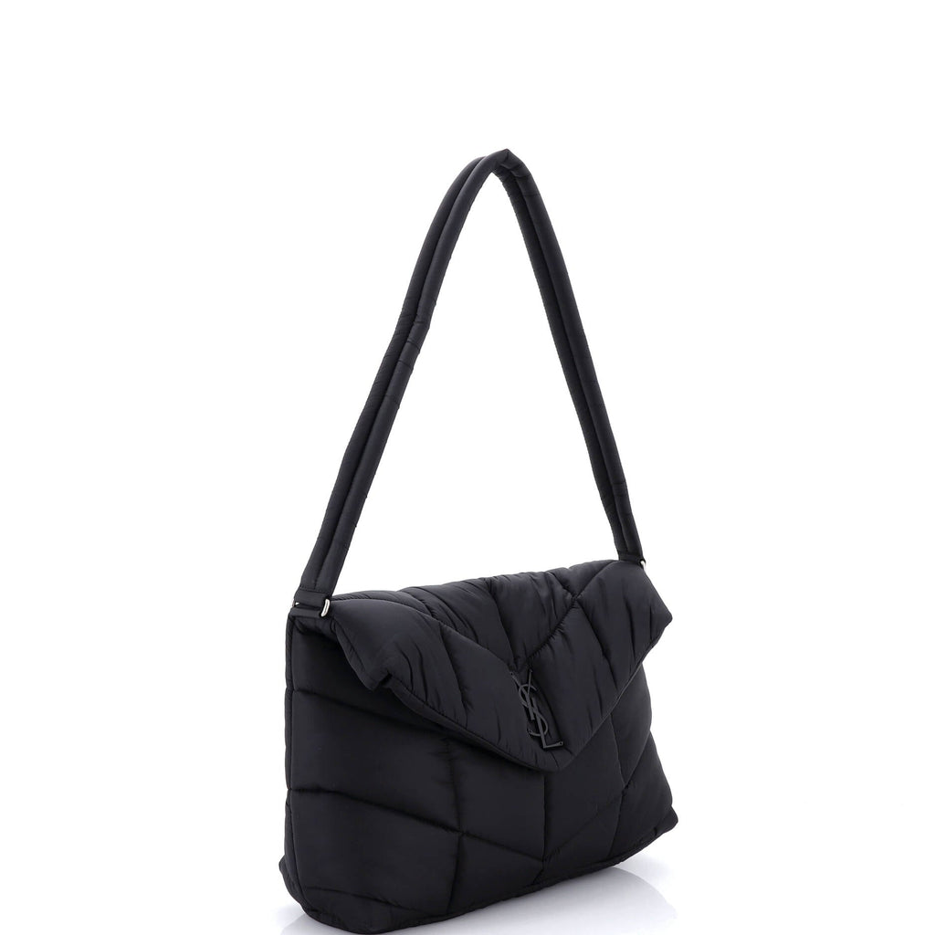 Loulou Puffer Messenger Bag Quilted Econyl