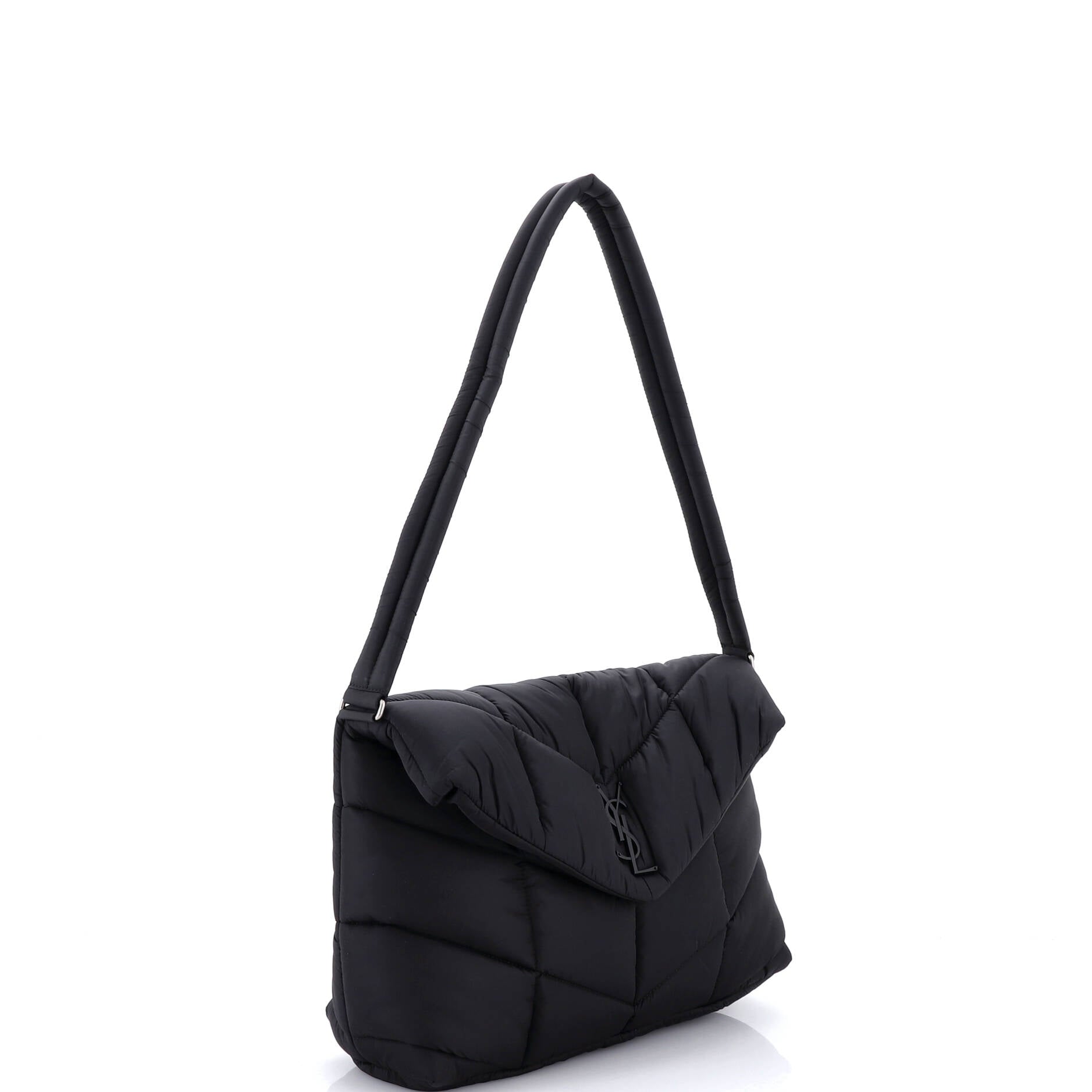 Loulou Puffer Messenger Bag Quilted Econyl