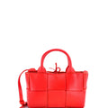 Arco Tote Maxi Intrecciato Leather Candy