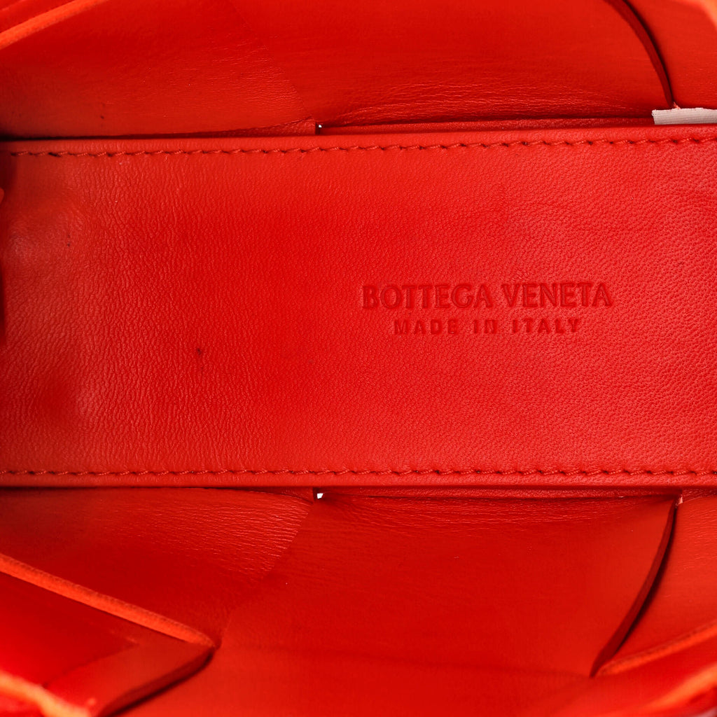 Arco Tote Maxi Intrecciato Leather Candy