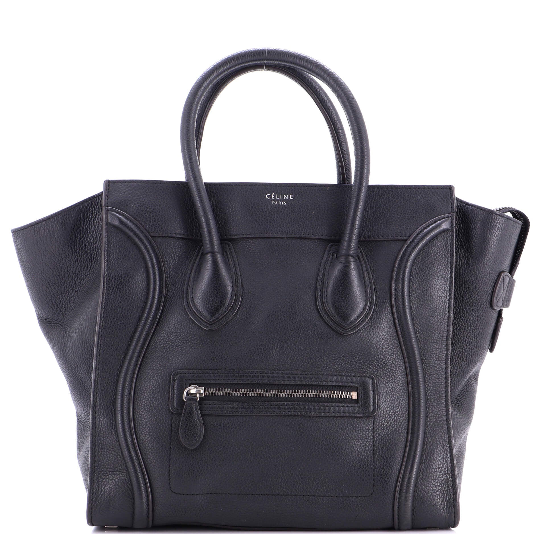 Luggage Bag Grainy Leather Mini
