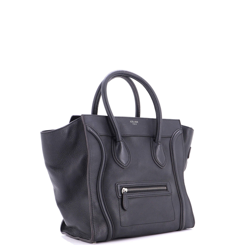 Luggage Bag Grainy Leather Mini