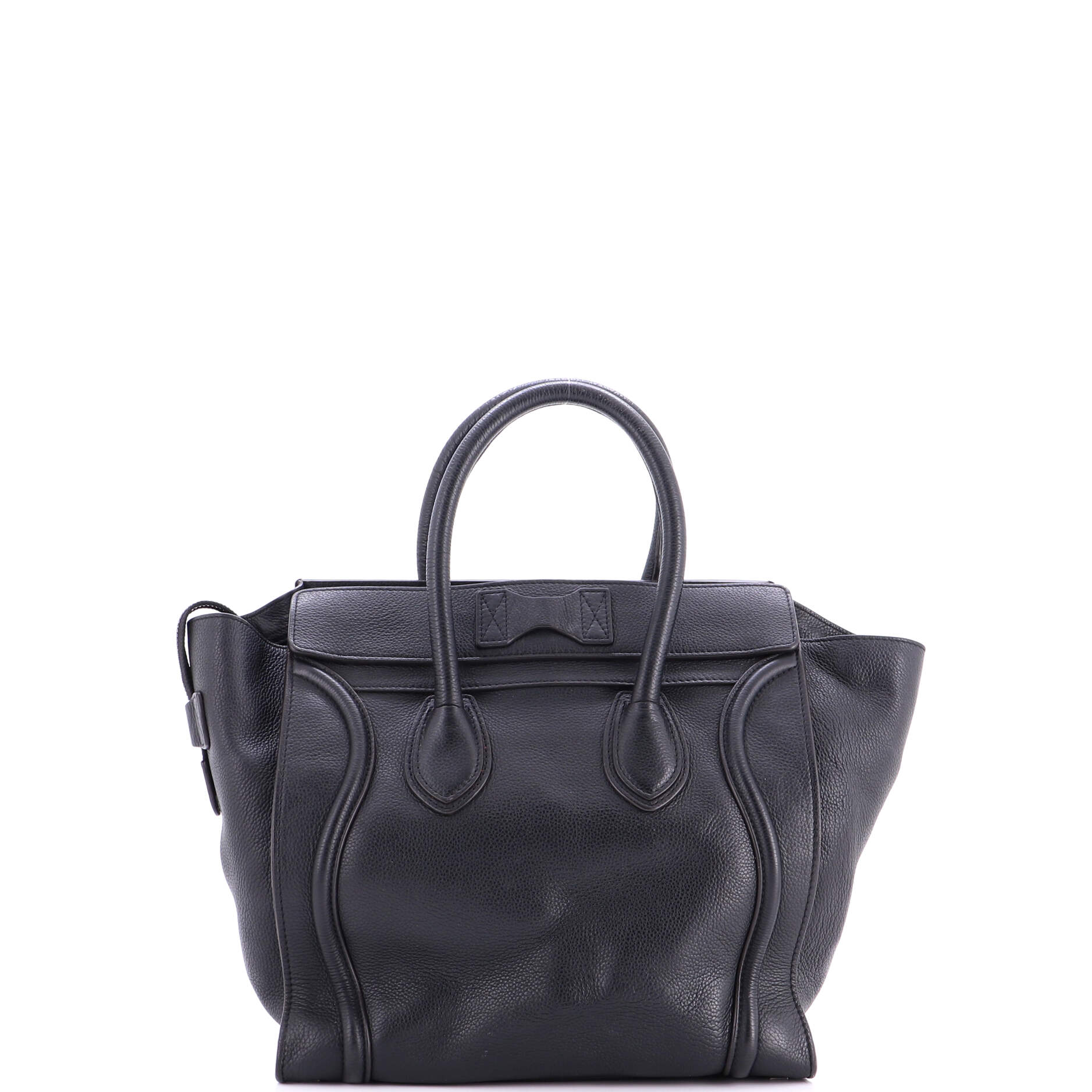 Luggage Bag Grainy Leather Mini