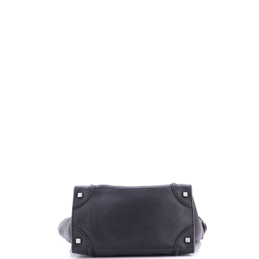 Luggage Bag Grainy Leather Mini
