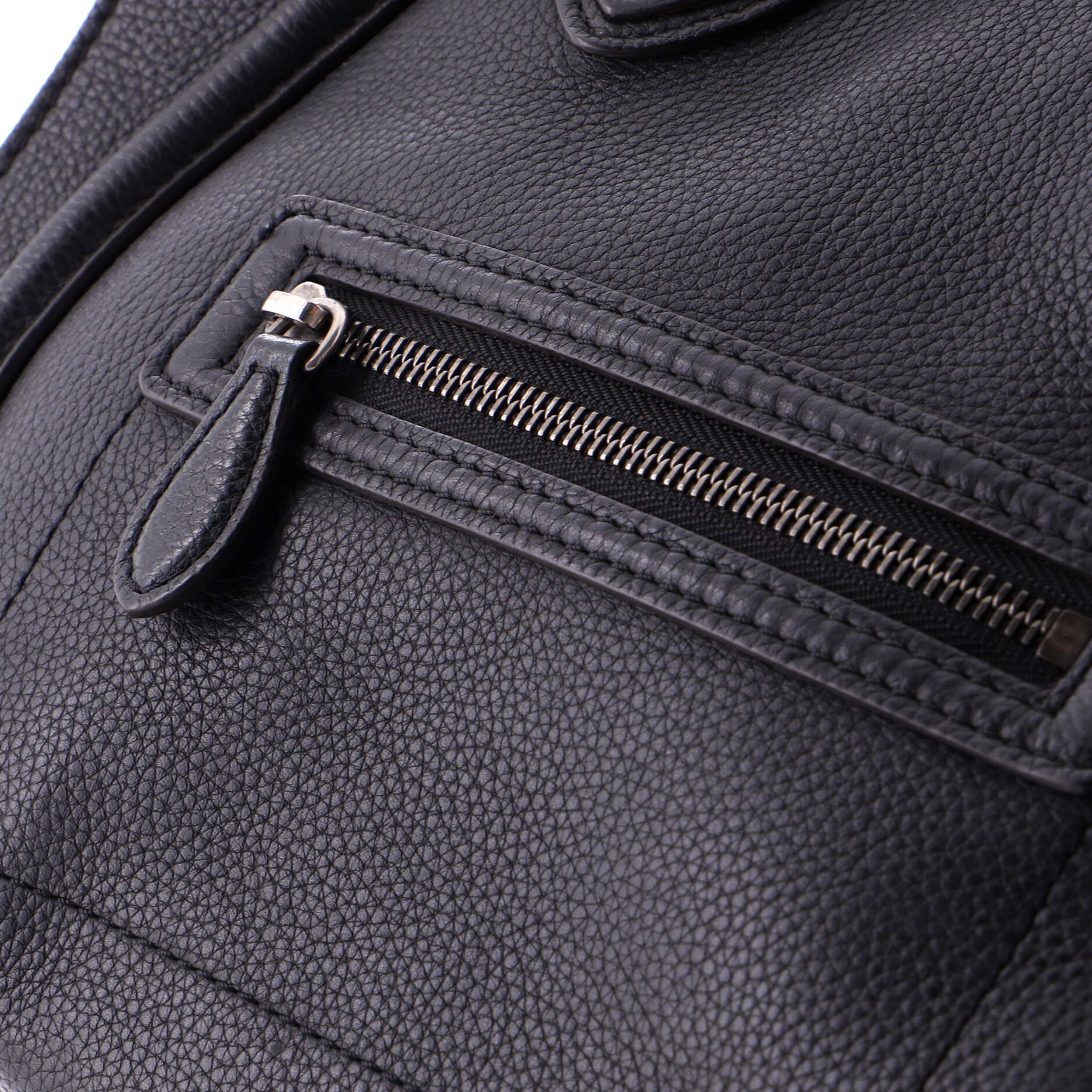 Luggage Bag Grainy Leather Mini