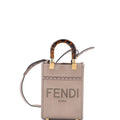 Sunshine Shopper Tote Leather Mini
