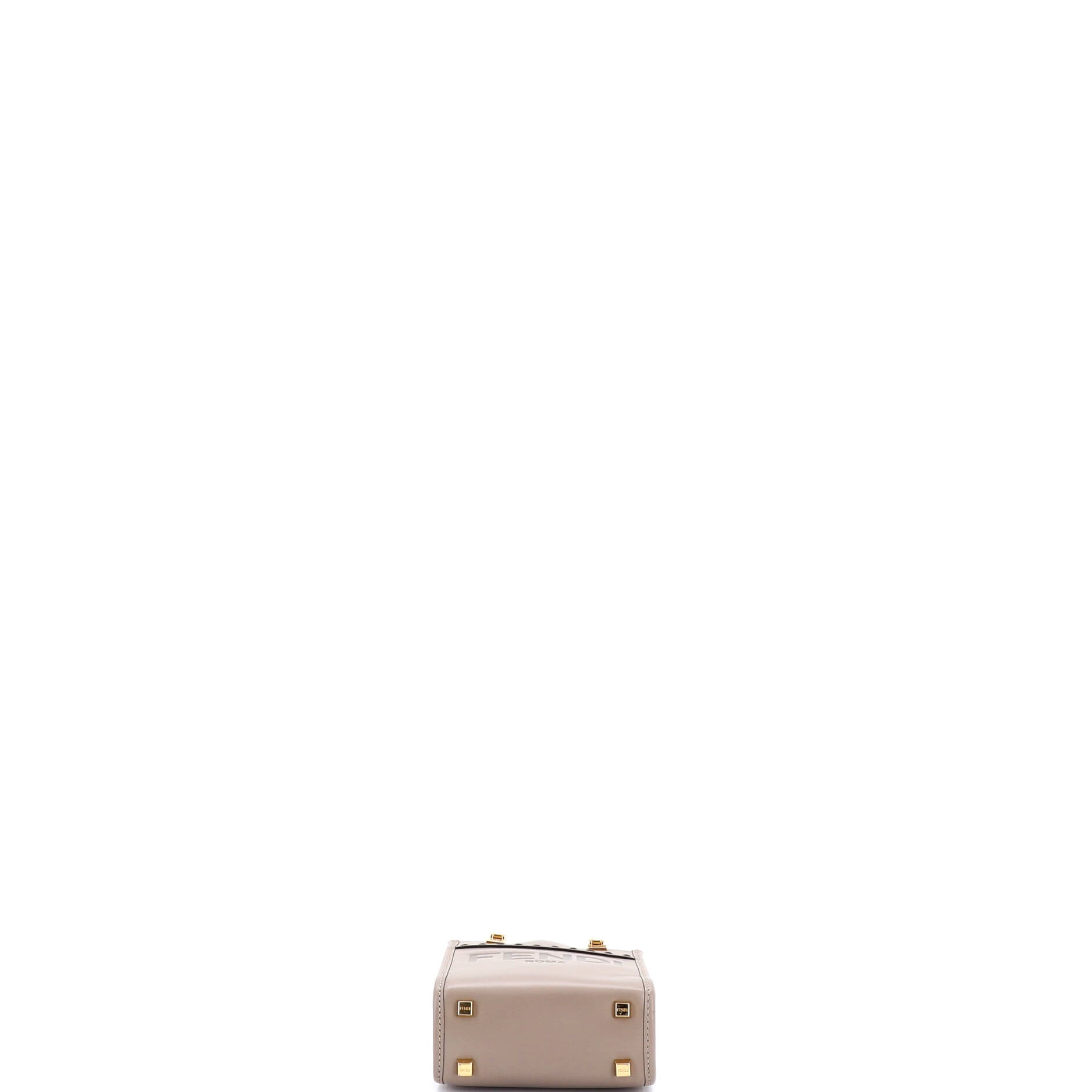 Sunshine Shopper Tote Leather Mini