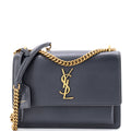 Sunset Crossbody Bag Leather Medium