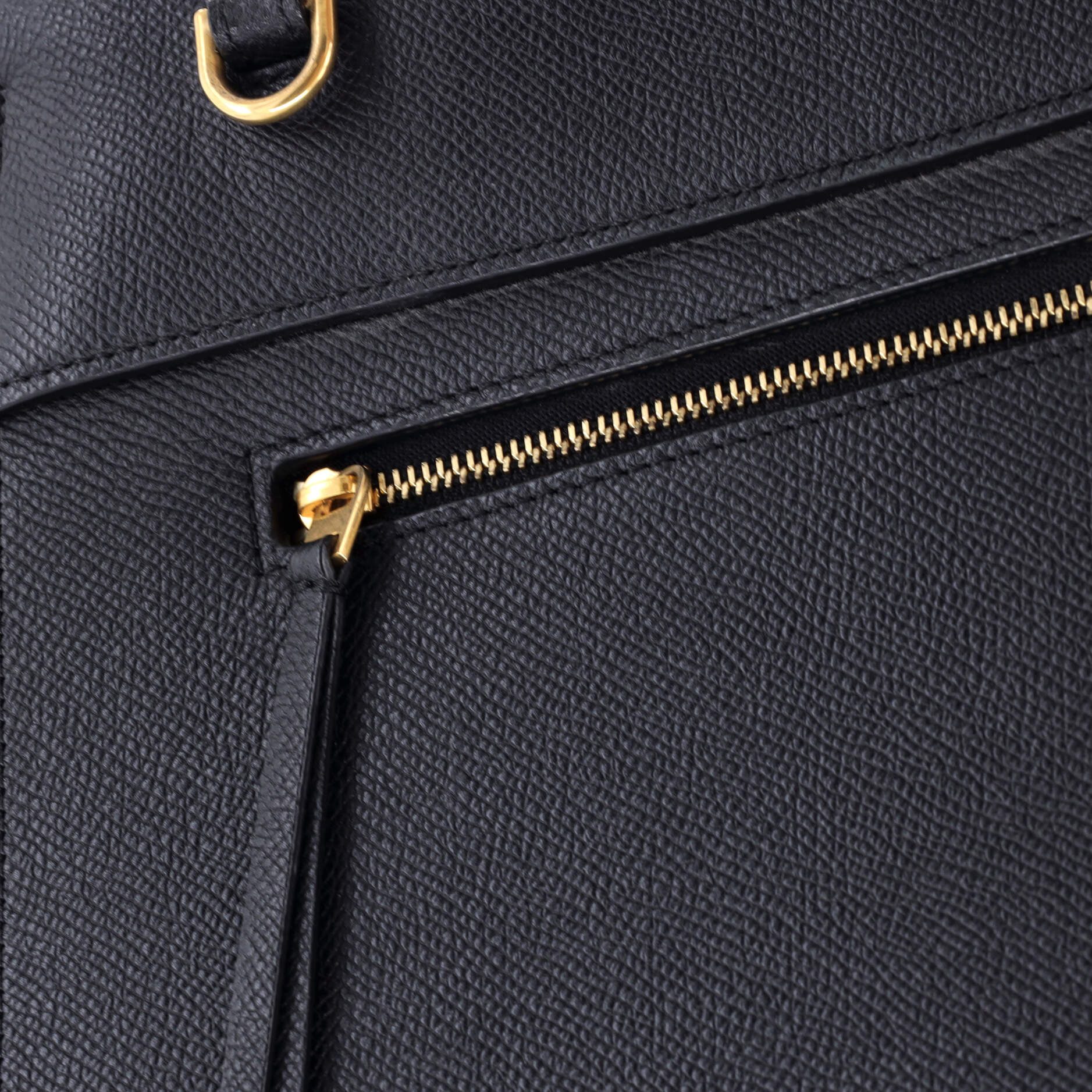 Belt Bag Textured Leather Mini