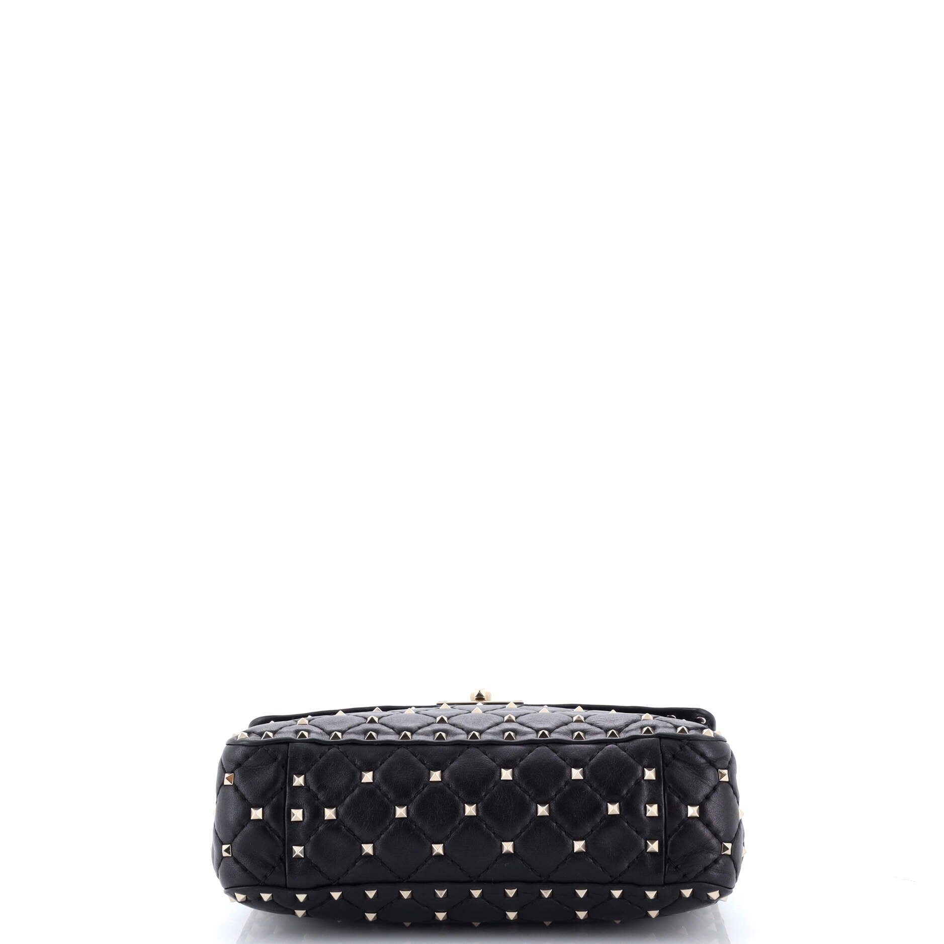 Rockstud Spike Flap Bag Quilted Leather Medium