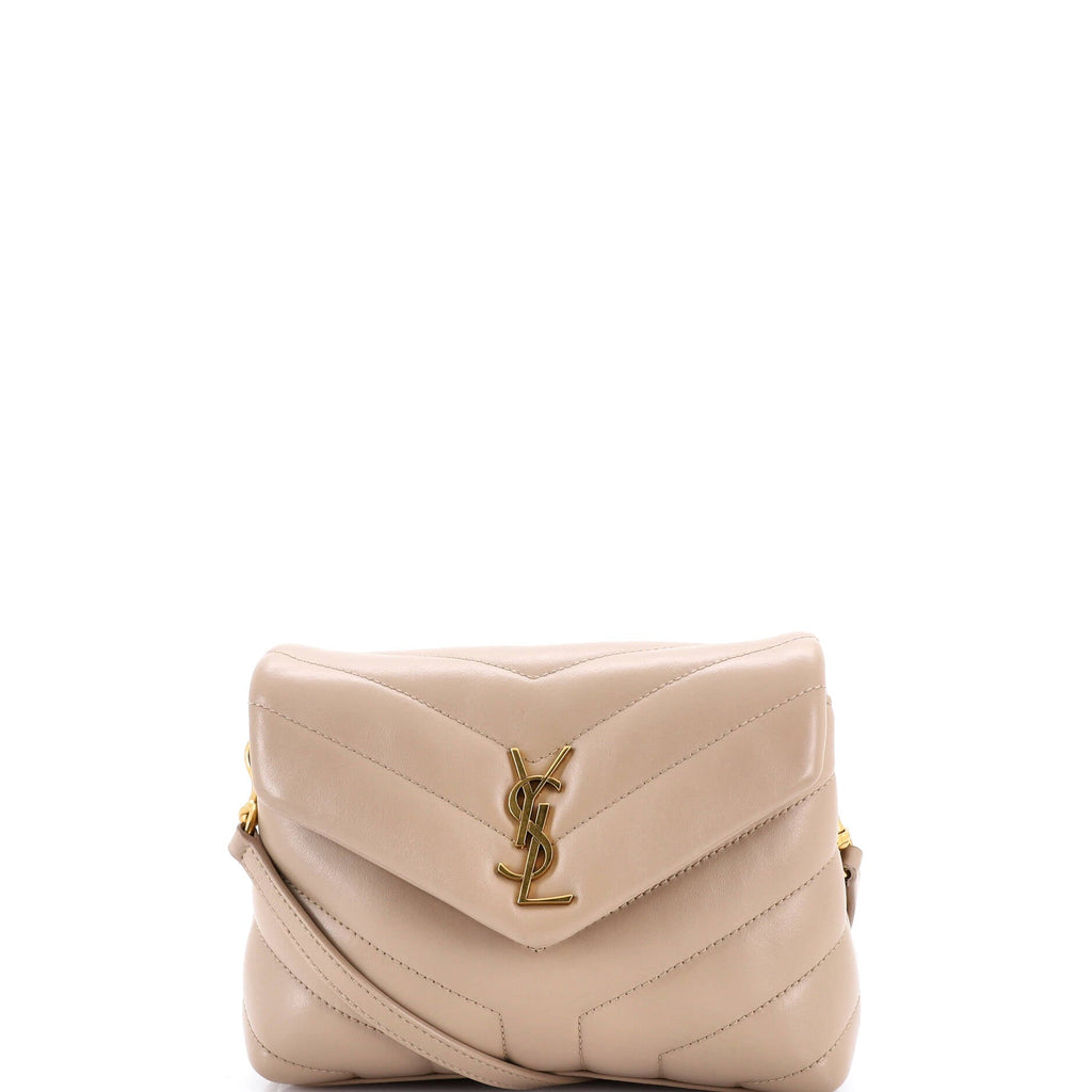 Loulou Shoulder Bag Matelasse Chevron Leather Toy