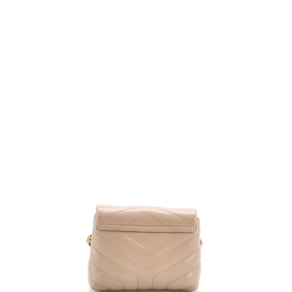 Loulou Shoulder Bag Matelasse Chevron Leather Toy