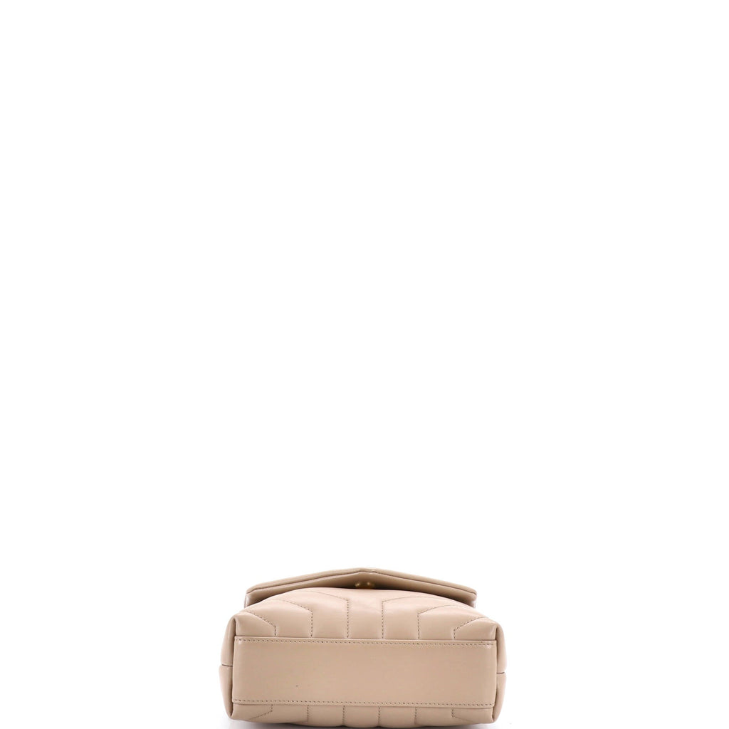 Loulou Shoulder Bag Matelasse Chevron Leather Toy