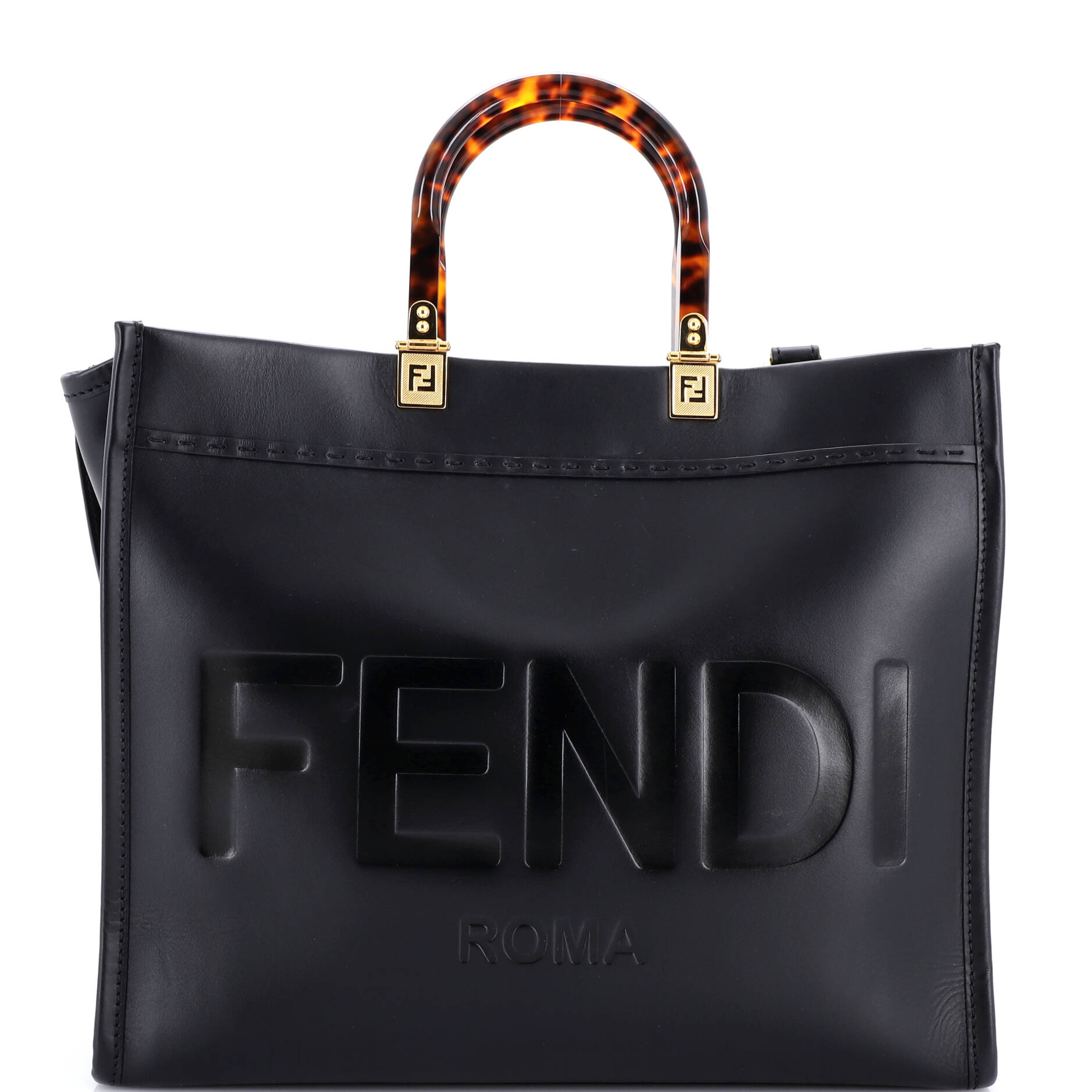 Sunshine Shopper Tote Leather Medium