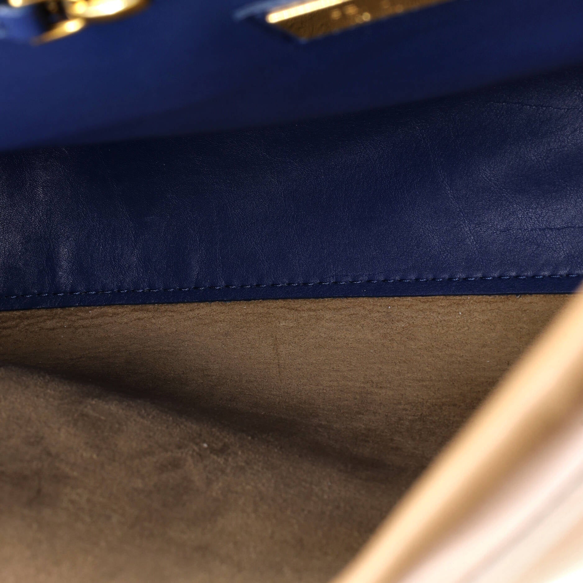 Peekaboo Bag Rigid Leather Large