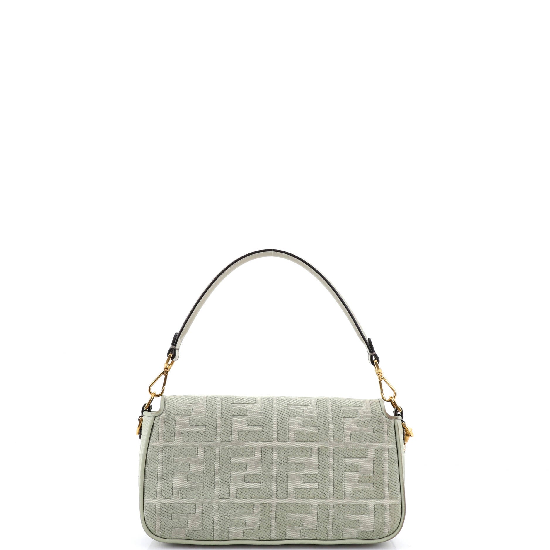 Baguette NM Bag Zucca Embroidered Canvas Medium