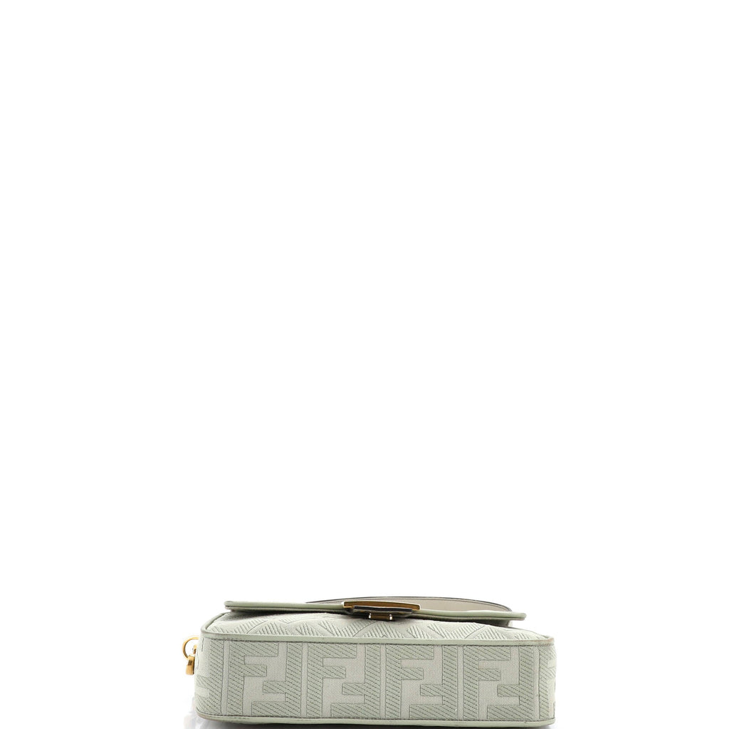 Baguette NM Bag Zucca Embroidered Canvas Medium