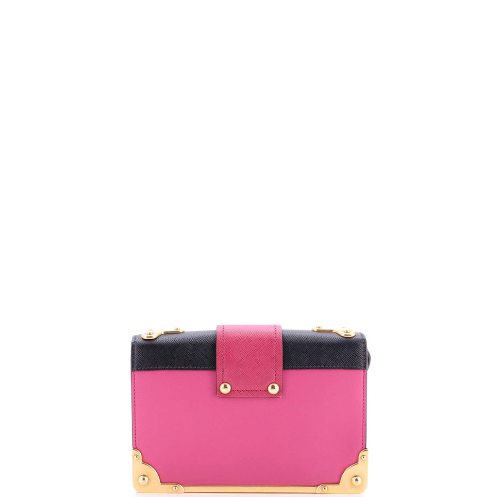 Cahier Crossbody Bag Embellished Leather Small