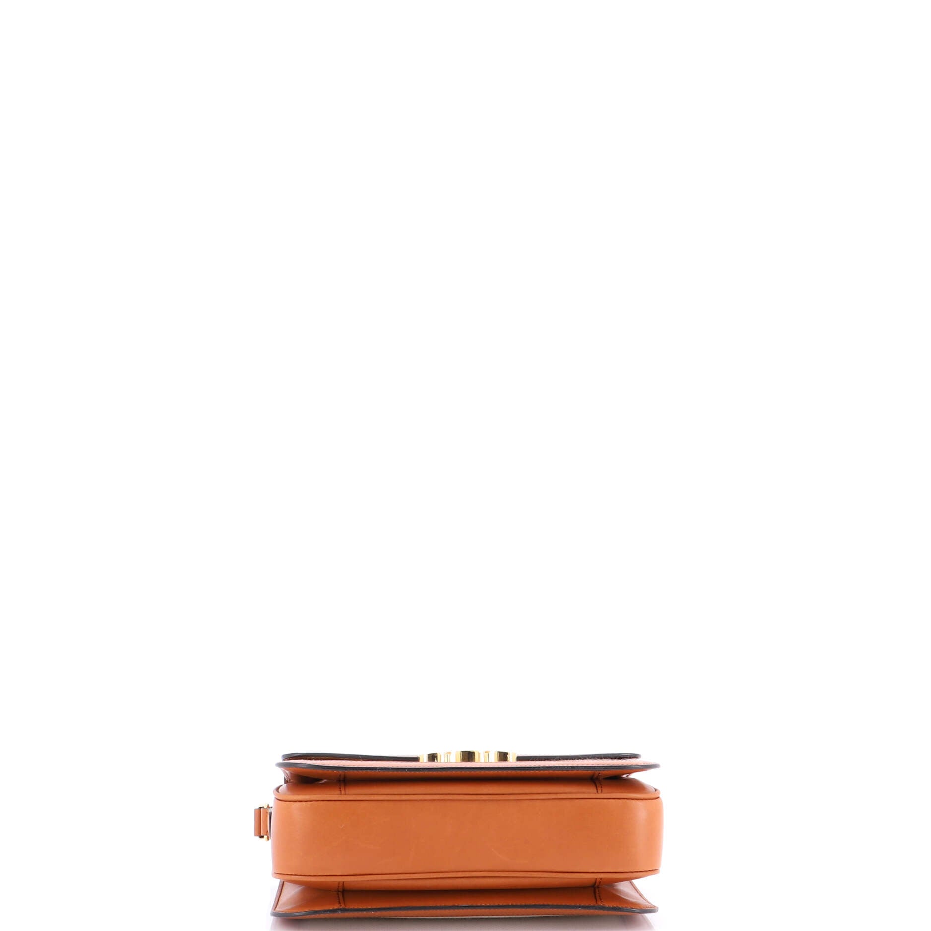 Triomphe Shoulder Bag Canvas with Leather Medium