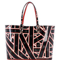 Cabata East West Tote Printed Patent Large