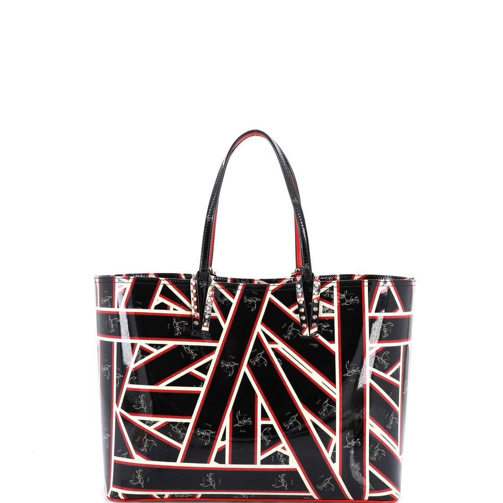 Cabata East West Tote Printed Patent Large