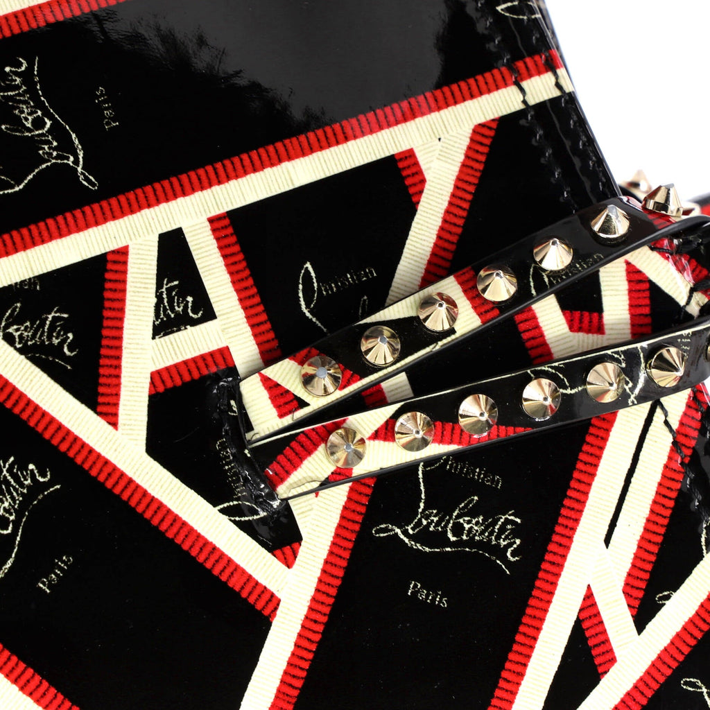 Cabata East West Tote Printed Patent Large