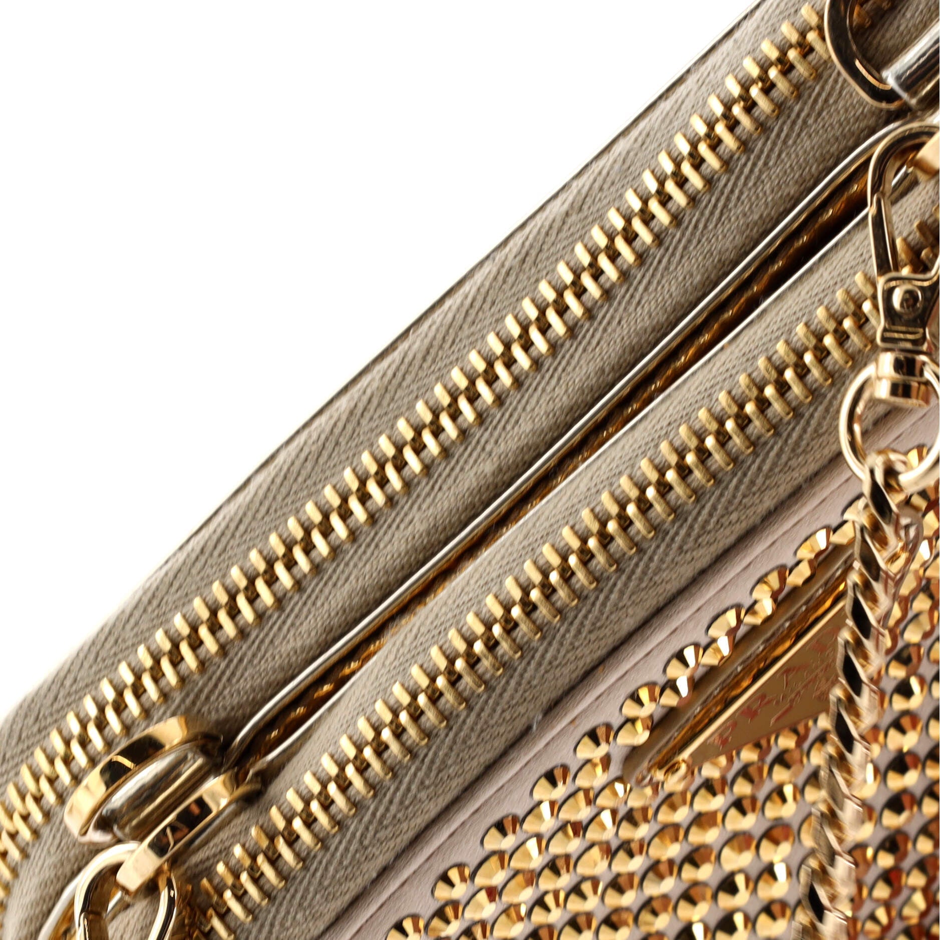 Triangle Double Pouch Crossbody Crystal Embellished Satin Mini
