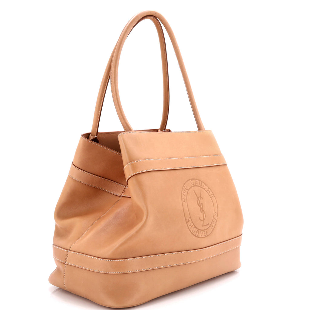Rive Gauche Tote Bag Leather Large