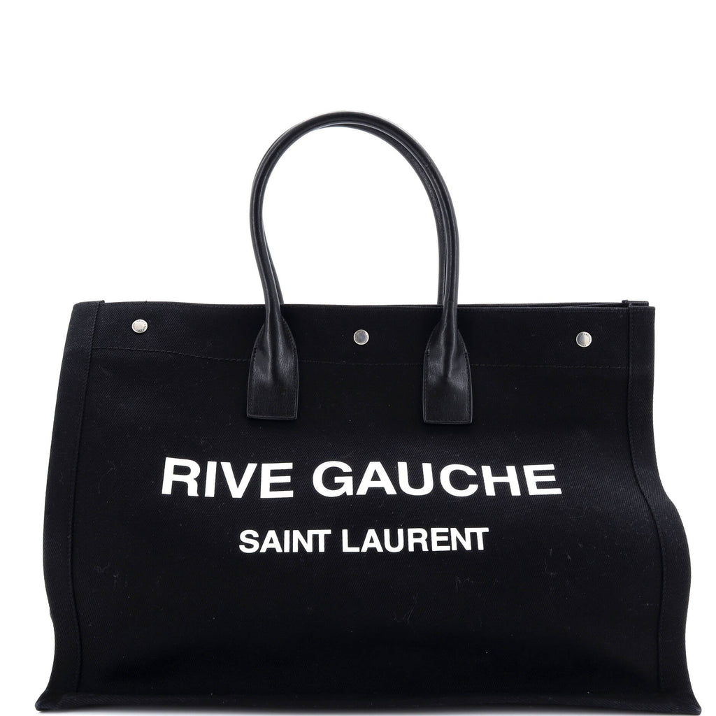 Rive Gauche Shopper Tote Canvas Large