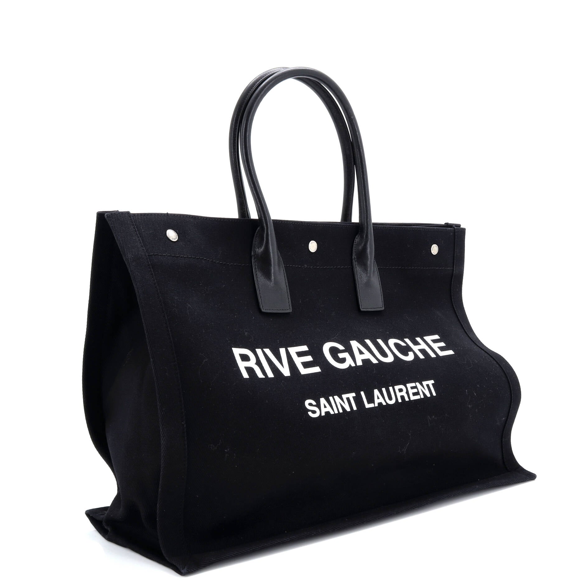Rive Gauche Shopper Tote Canvas Large