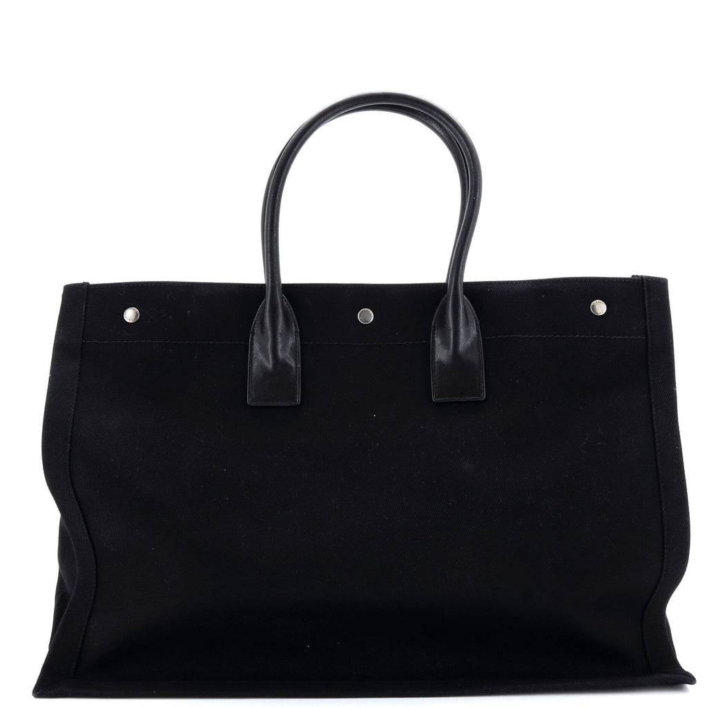 Rive Gauche Shopper Tote Canvas Large