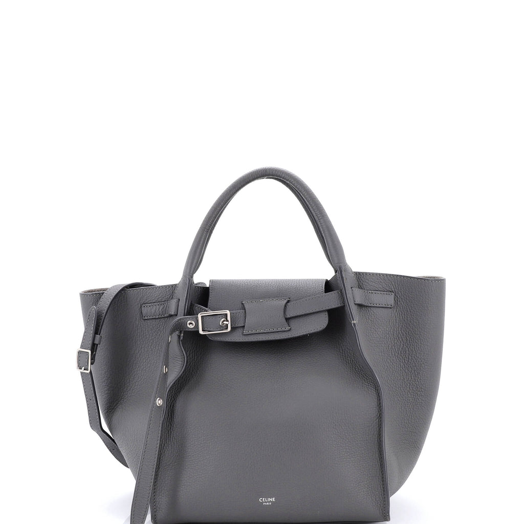 Big Bag Grained Calfskin Small