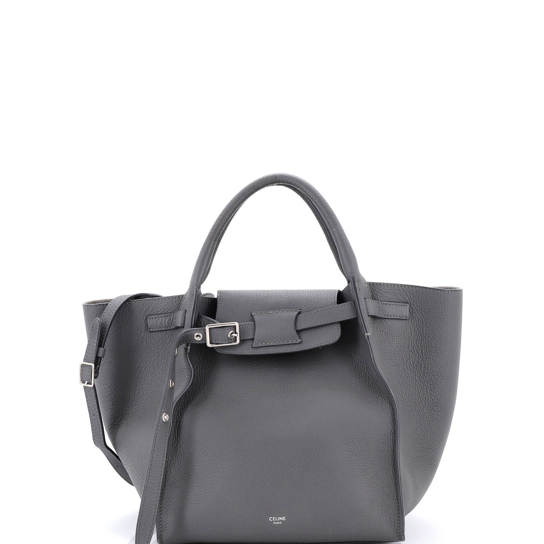 Big Bag Grained Calfskin Small
