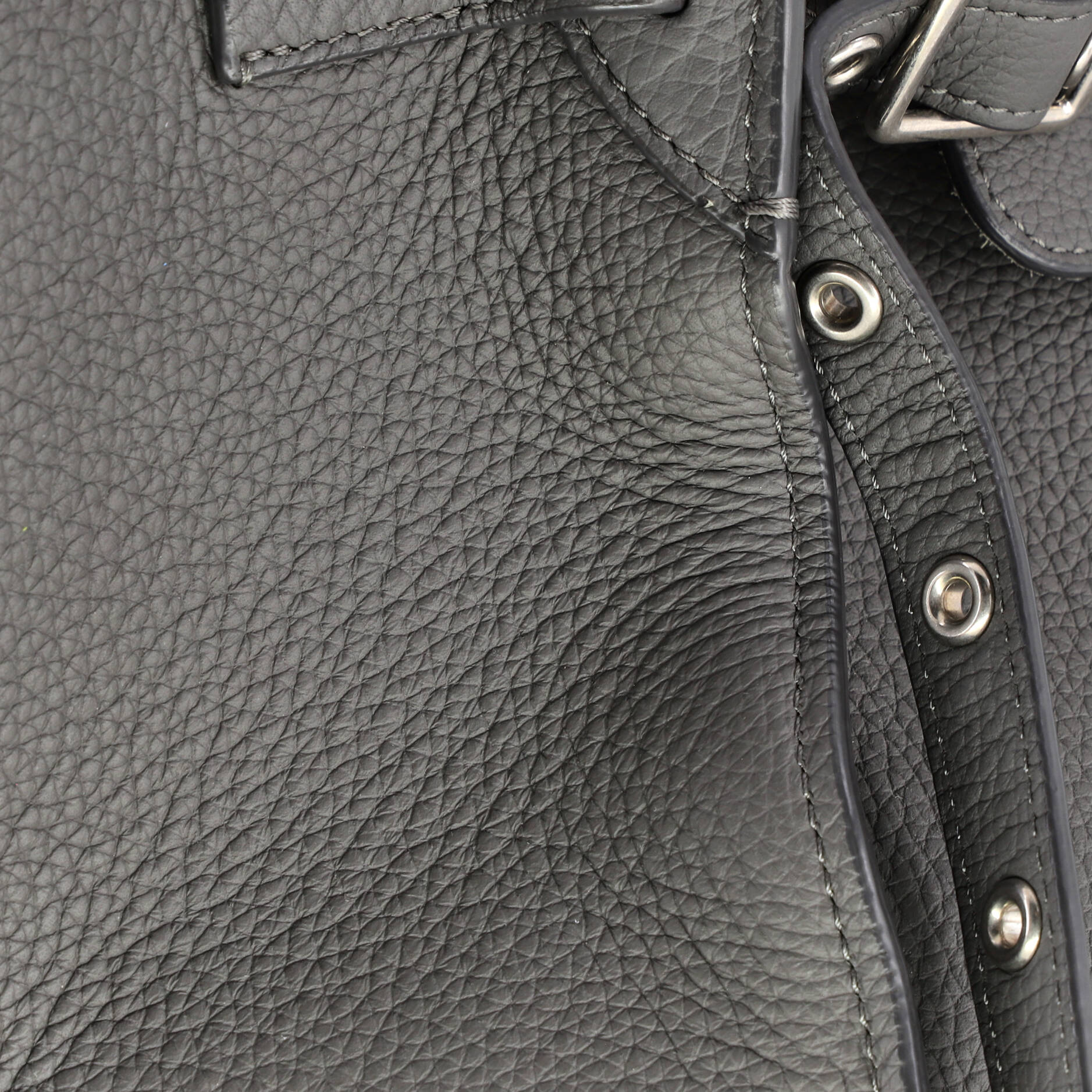 Big Bag Grained Calfskin Small