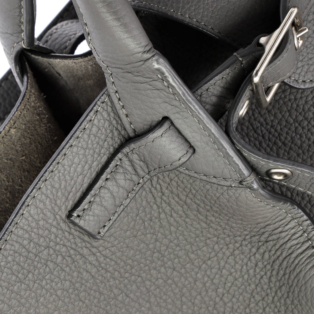 Big Bag Grained Calfskin Small