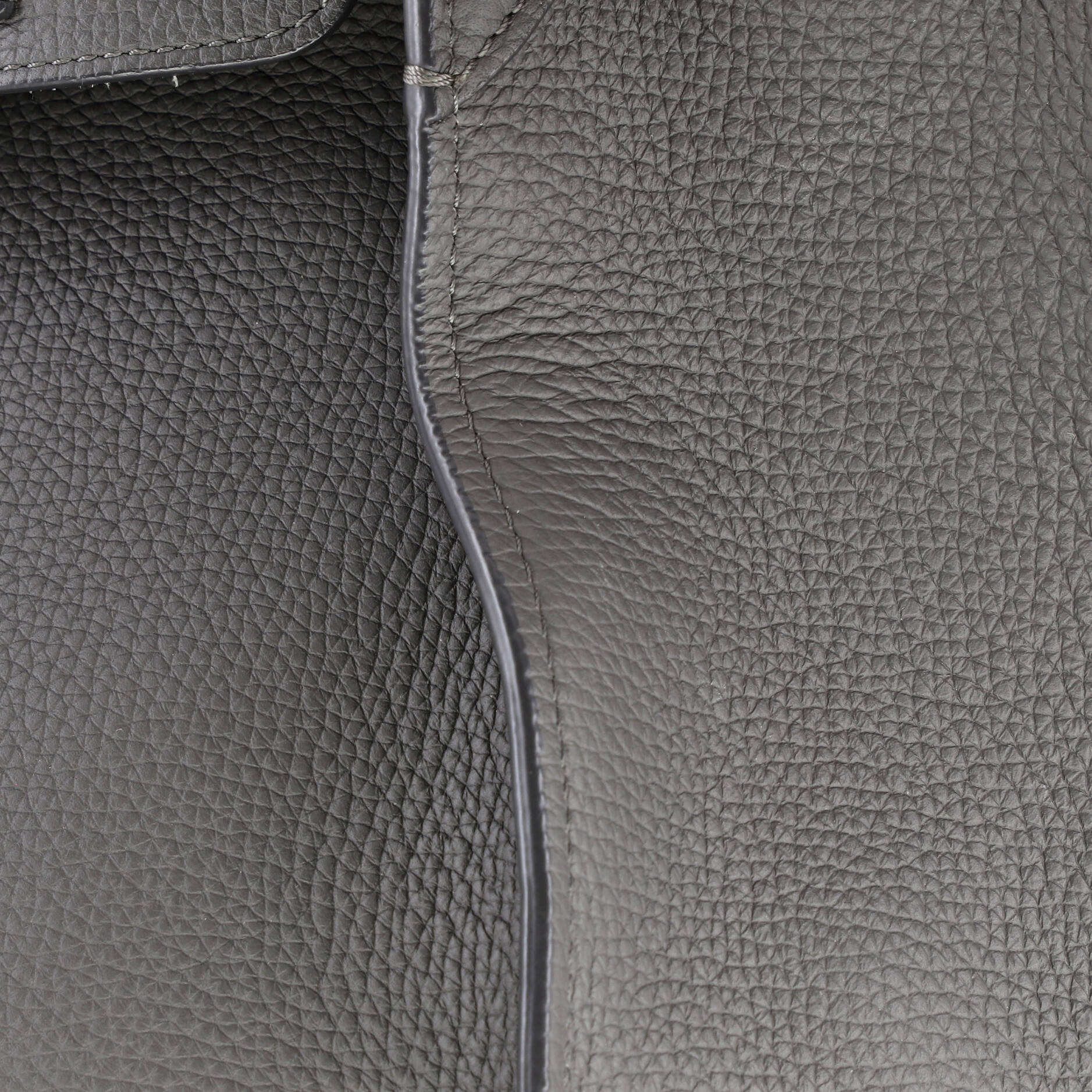 Big Bag Grained Calfskin Small